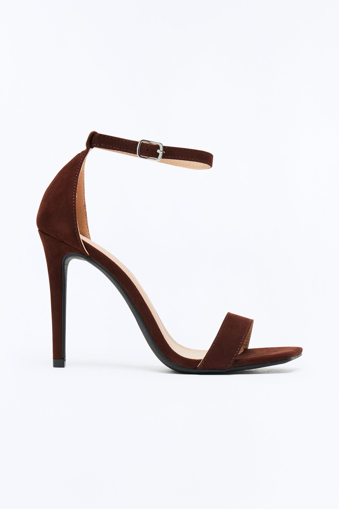 Never Let Me Down Heeled Sandals - Chocolate