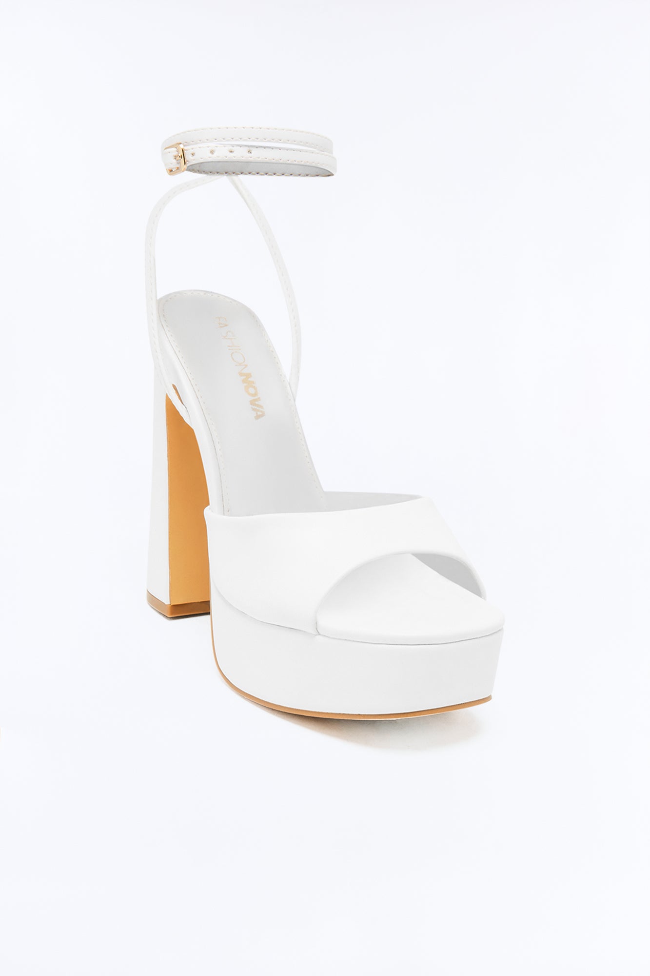 Wilde Ultra Platform Heels - White