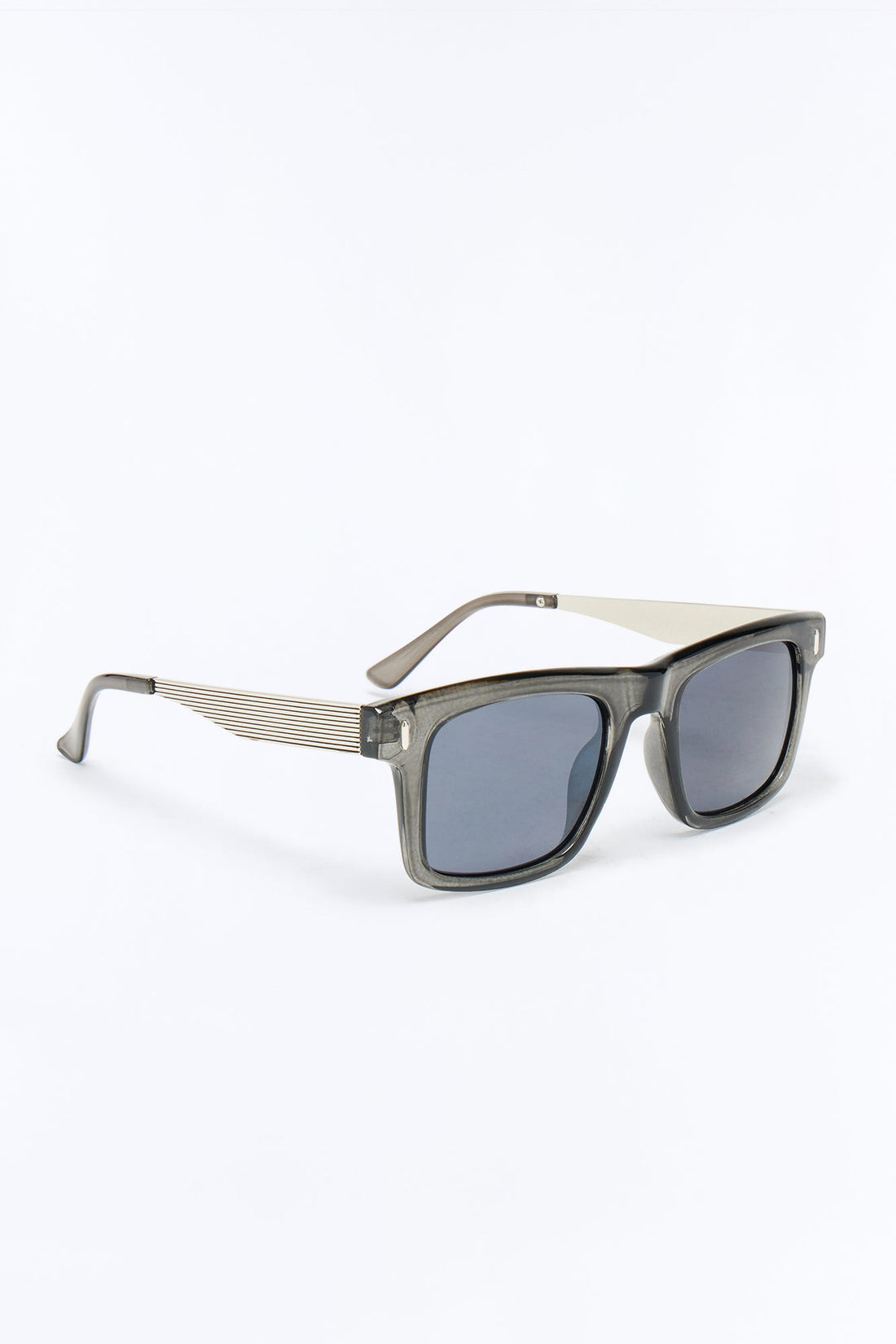 Statement Wayfarer Sunglasses - Black