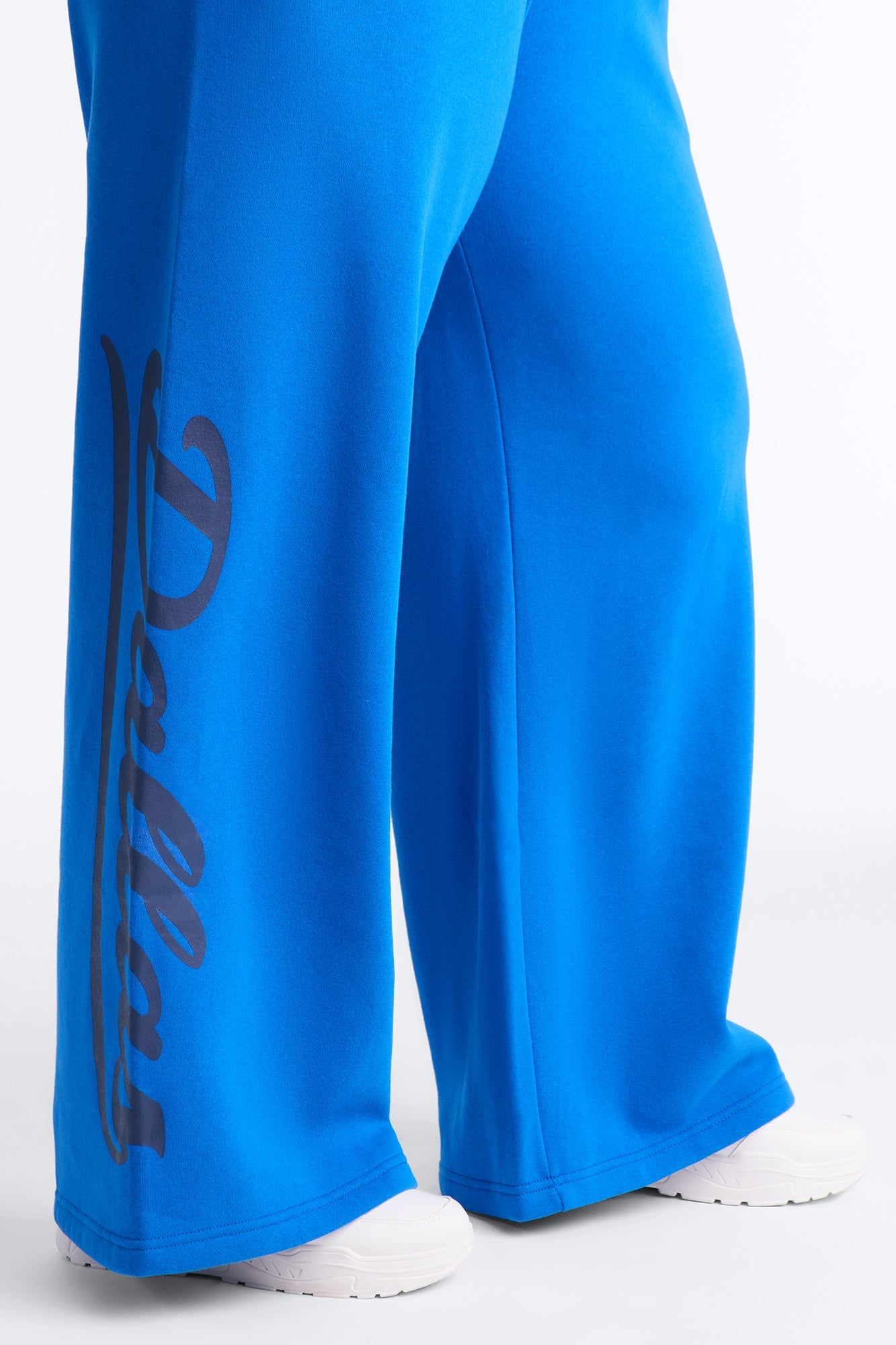 NBA Dallas Mavericks Fleece Wide Leg Pants - Blue
