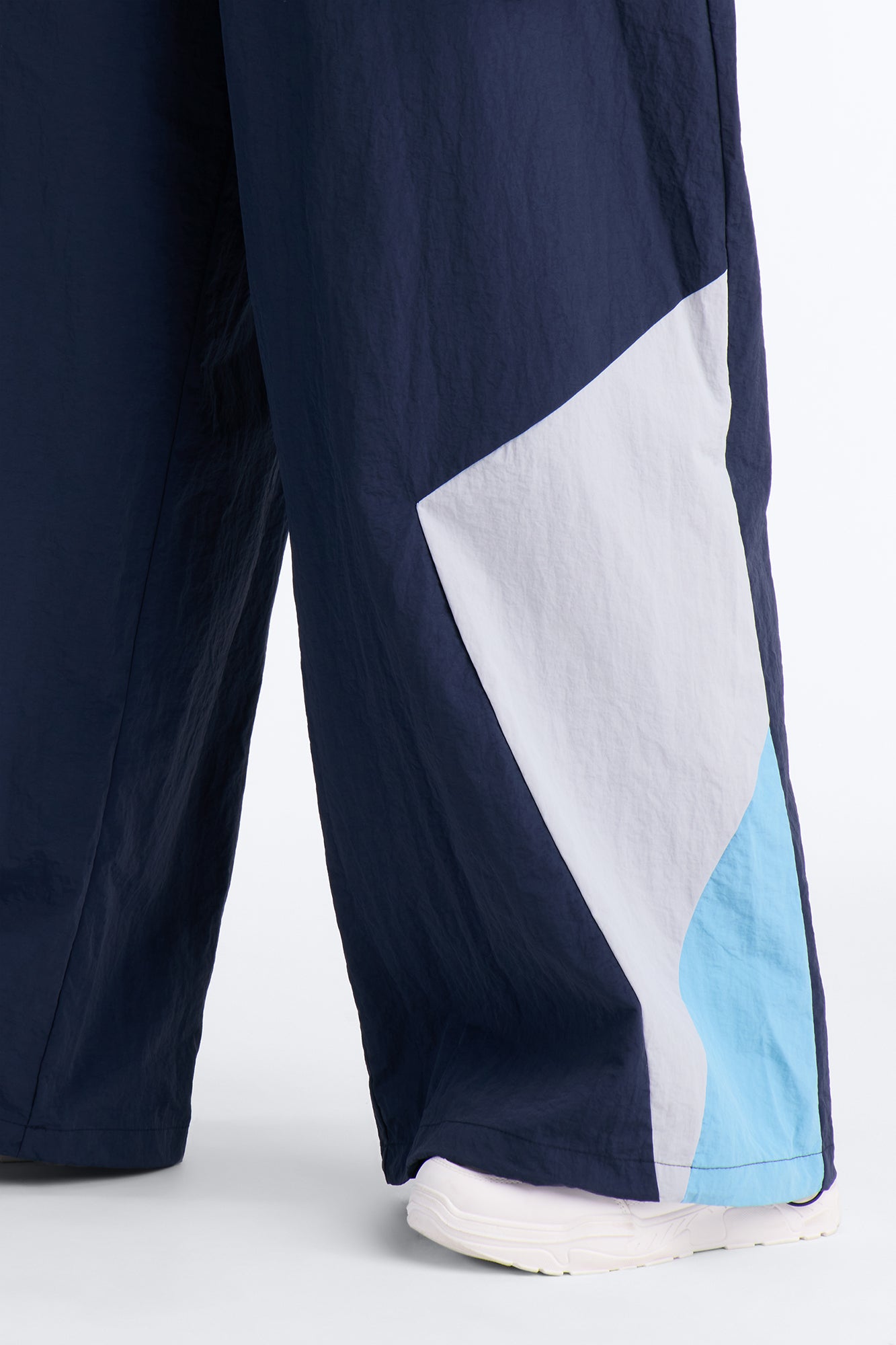 Yasmin Colorblock Windbreaker Jogger Pant 31″ - Navy/combo