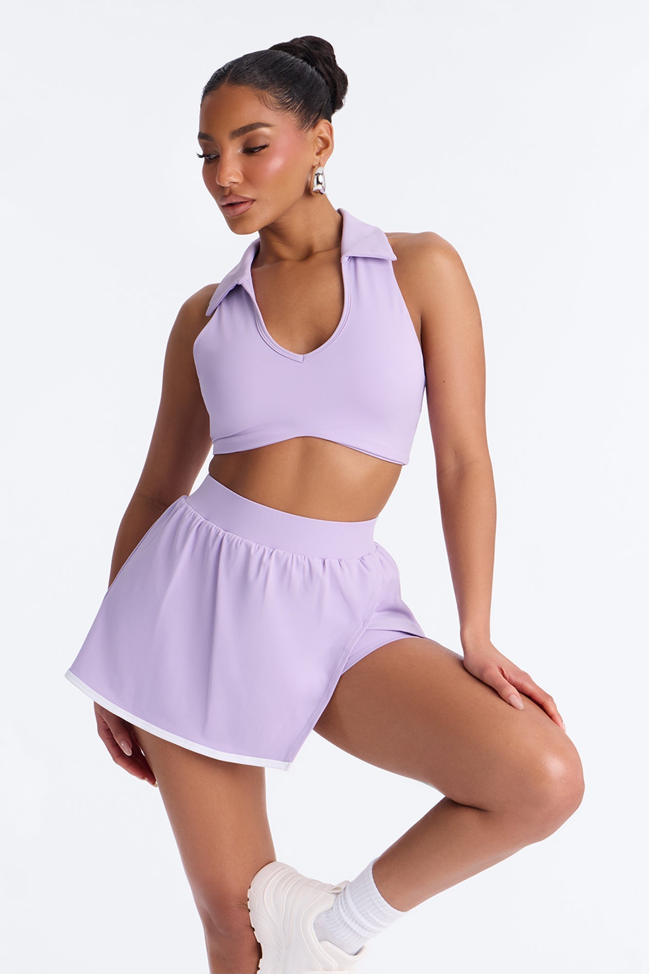 Sweet Serve Skort Set - Lavender