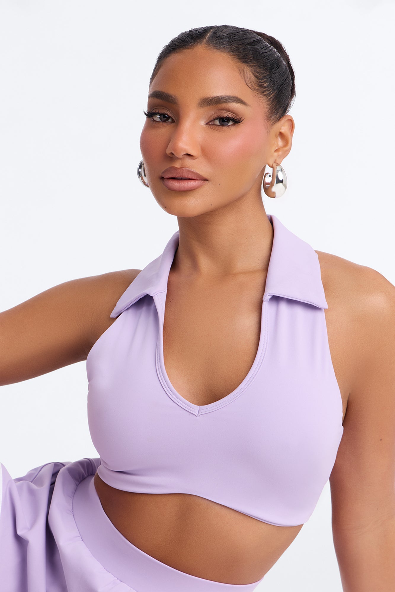 Sweet Serve Skort Set - Lavender