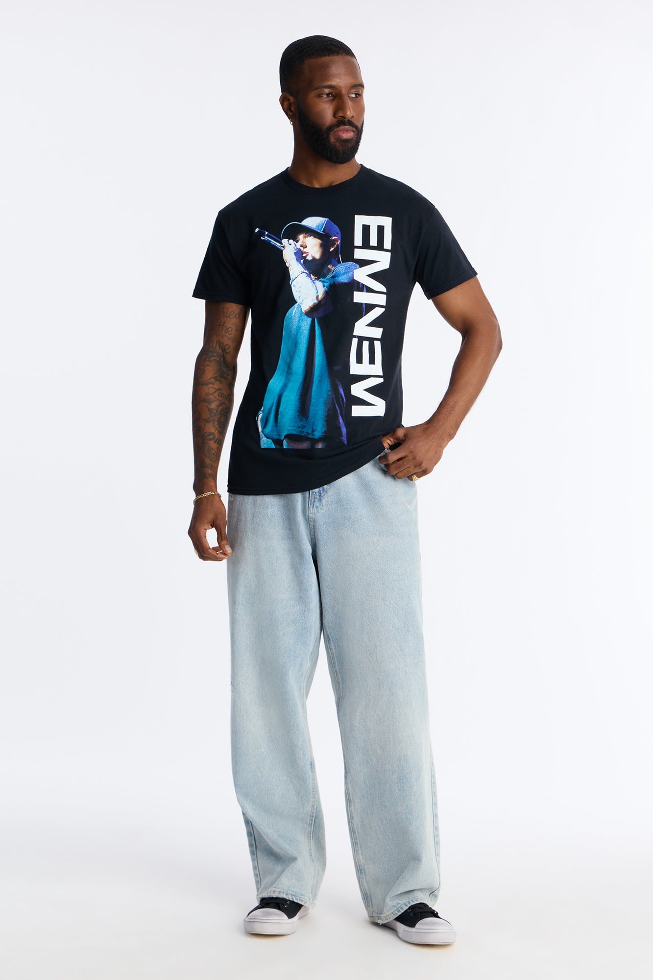 Eminem My Name Is Short Sleeve Tee - Black