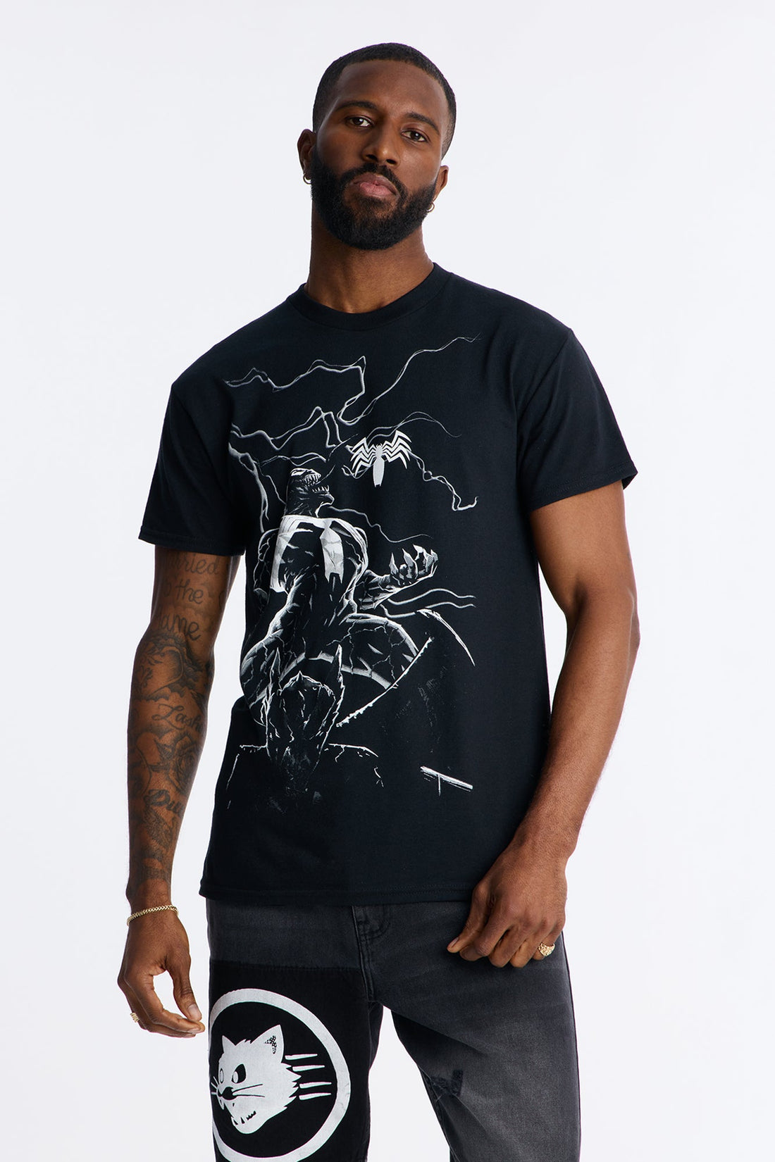Venom Night Fall Short Sleeve Tee - Black
