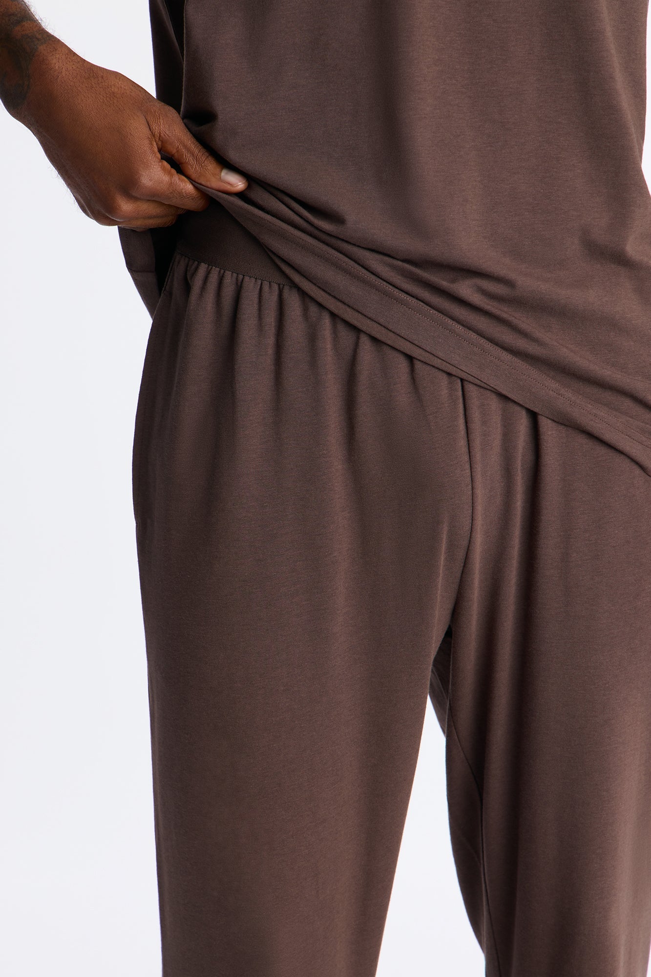 Essential Modal Lounge Pants - Chocolate