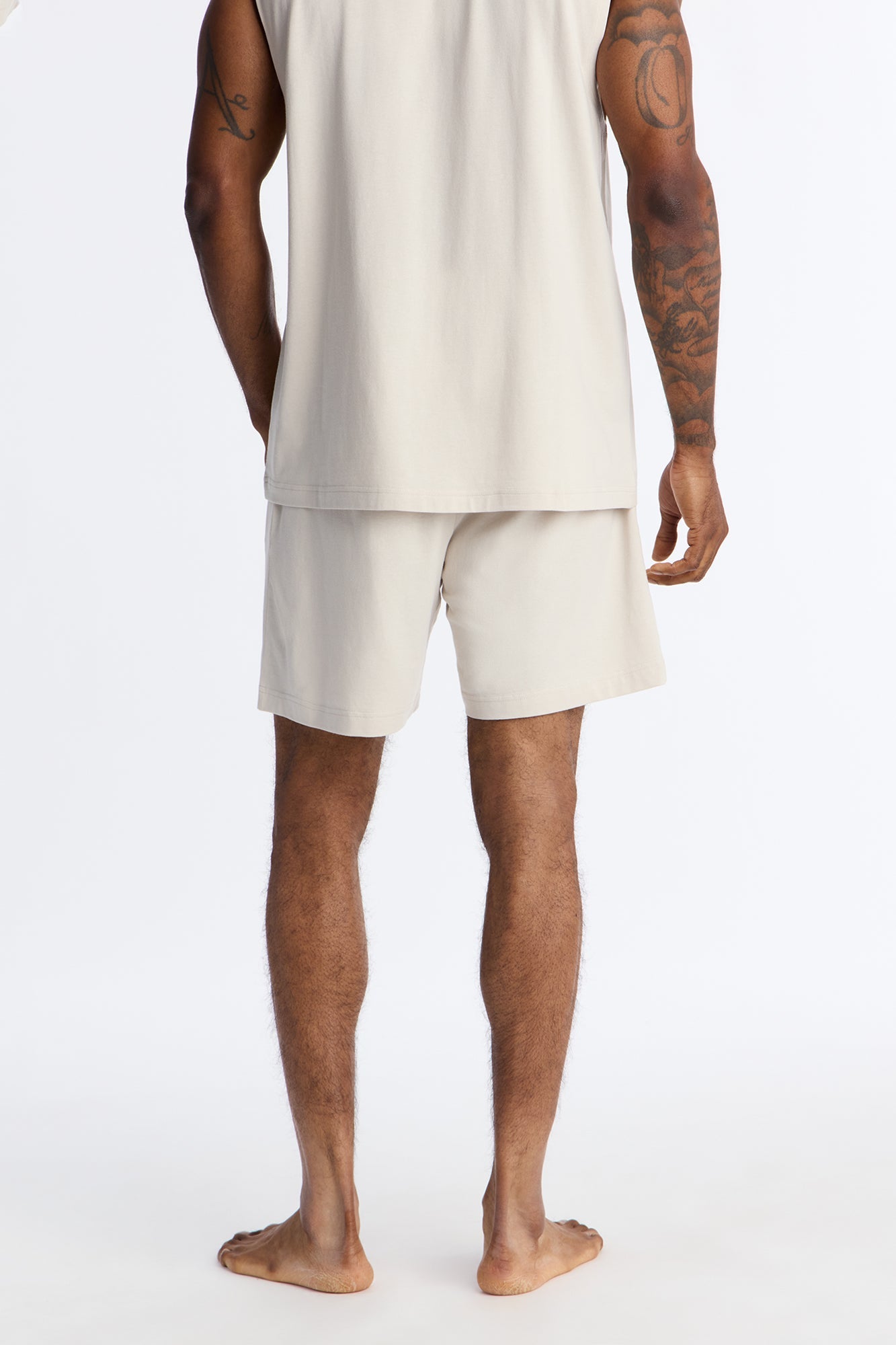 Essential Modal Lounge Shorts - Stone