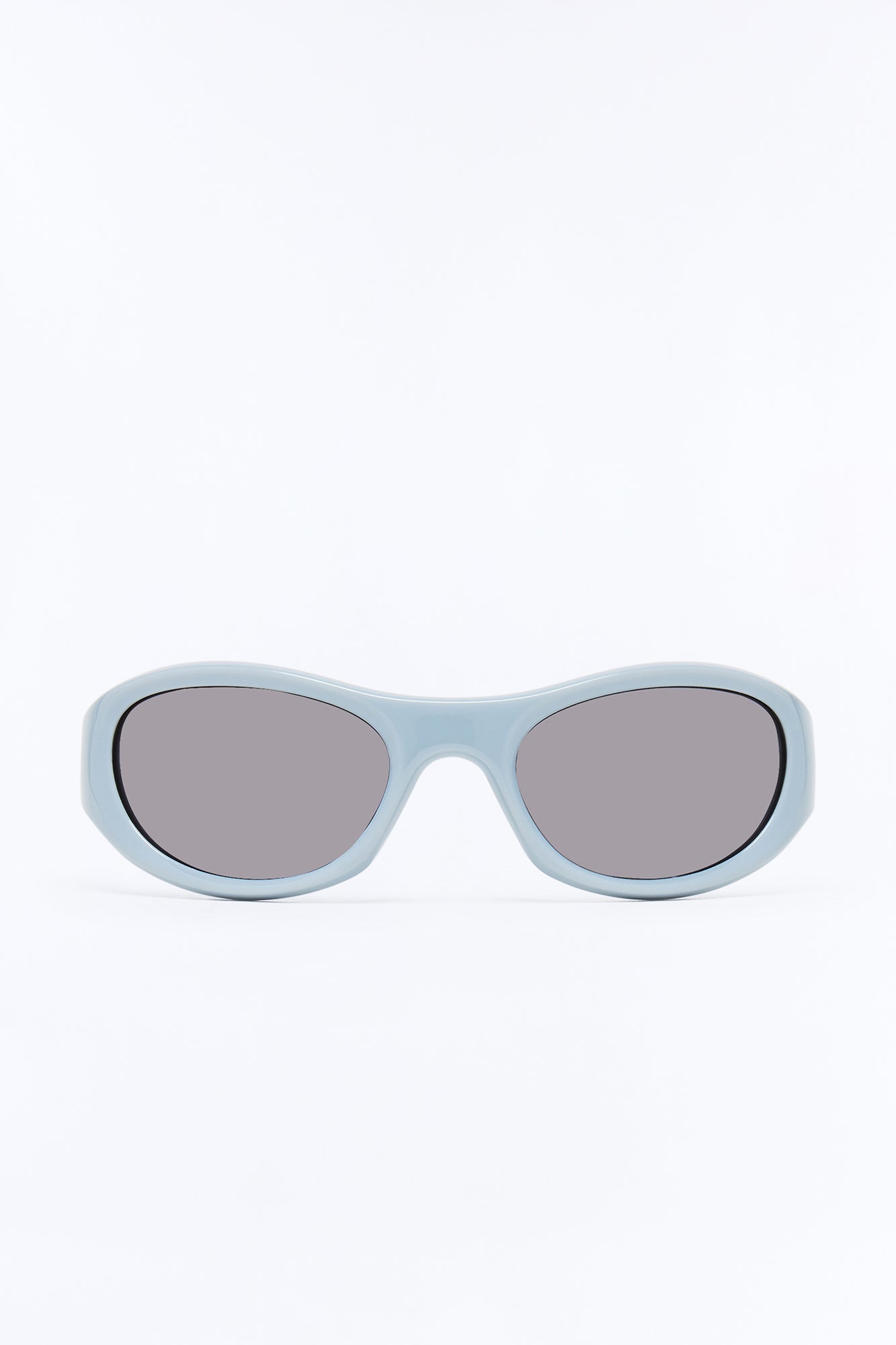 Barcelona Oval Sunglasses - Grey