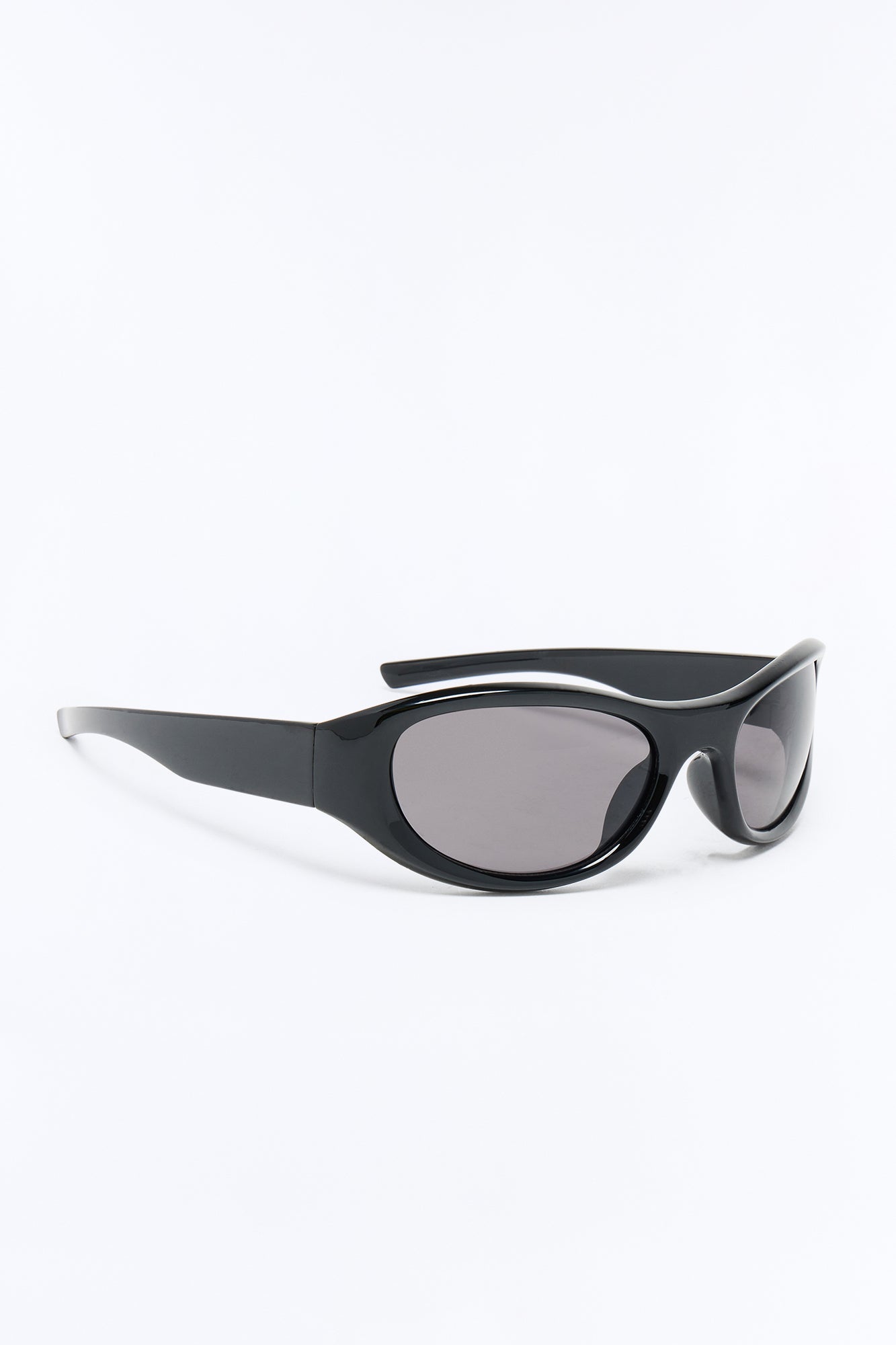 Barcelona Oval Sunglasses - Black