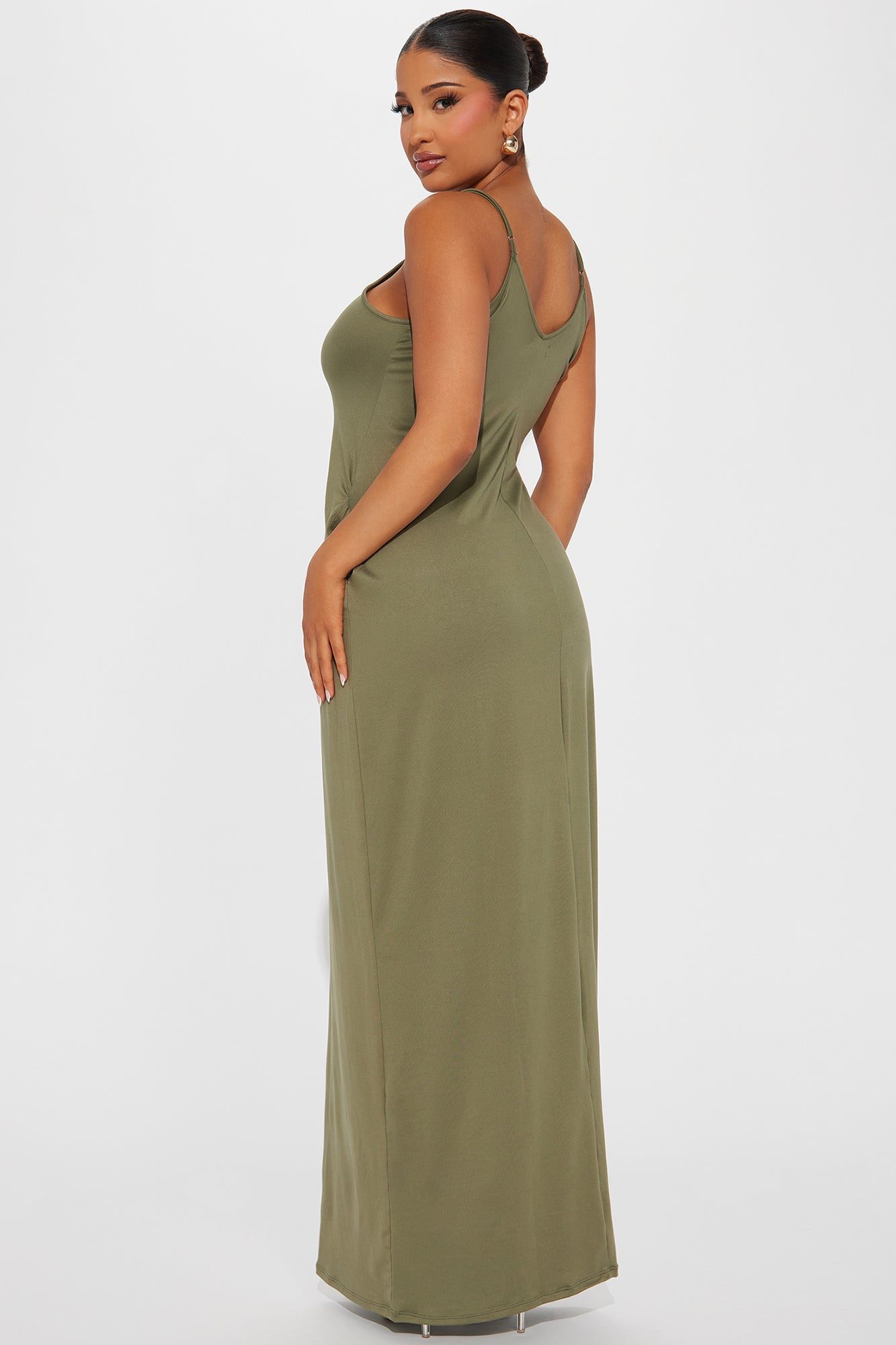 Simple Saturday Maxi Dress - Olive