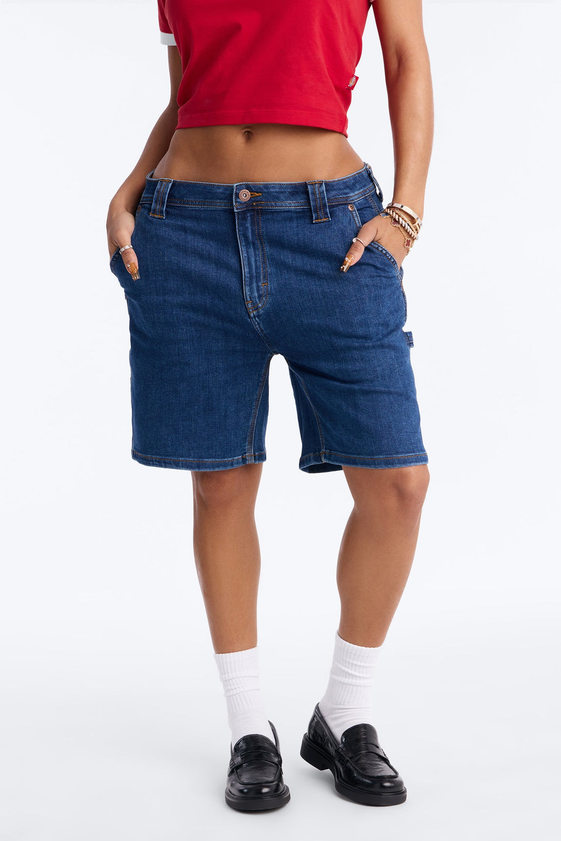 Dickies Carpenter Denim Shorts - Dark Wash