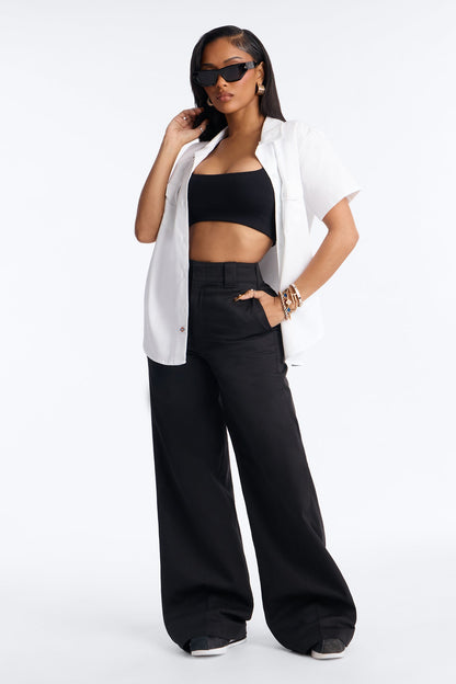 Dickies 32″ Wide Leg Trouser Pant - Black