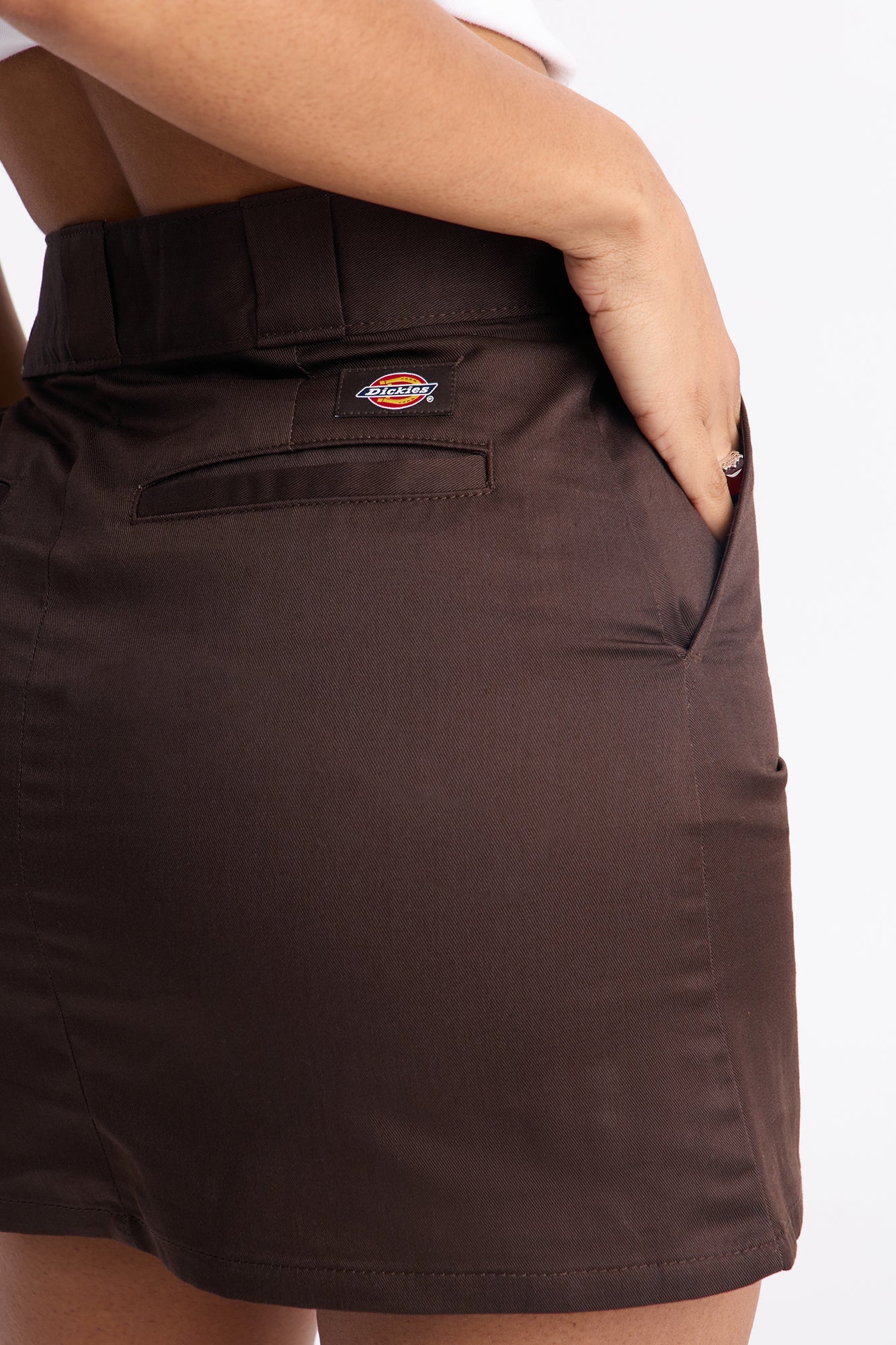 Dickies Mini Skirt - Dark Brown