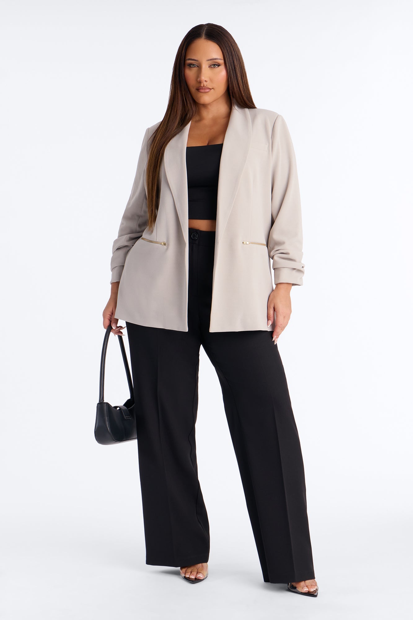 Bethany Blazer - Light Grey