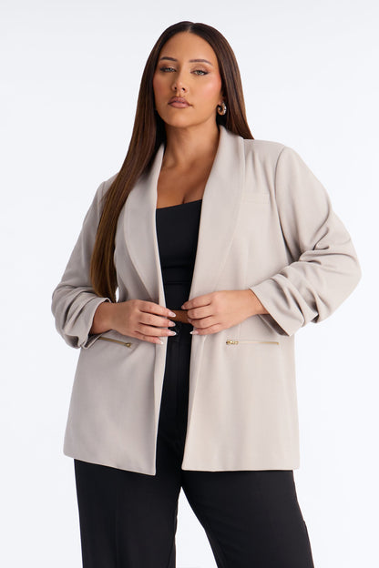 Bethany Blazer - Light Grey