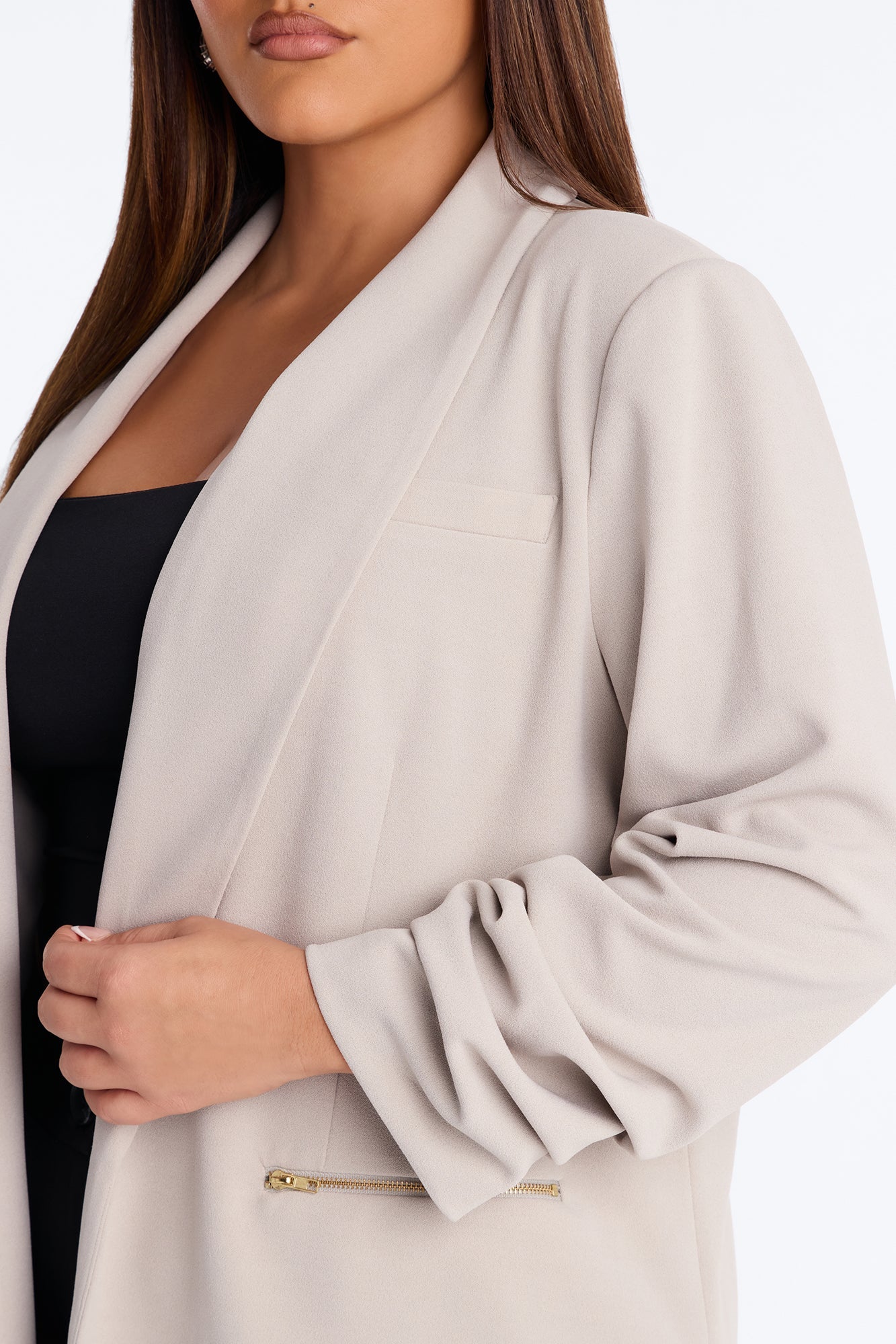 Bethany Blazer - Light Grey