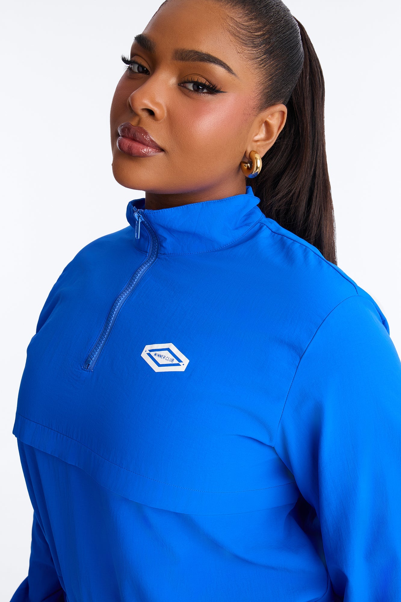 Bella Windbreaker Pant Set - Royal