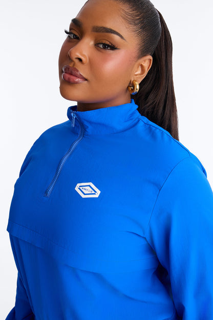 Bella Windbreaker Pant Set - Royal