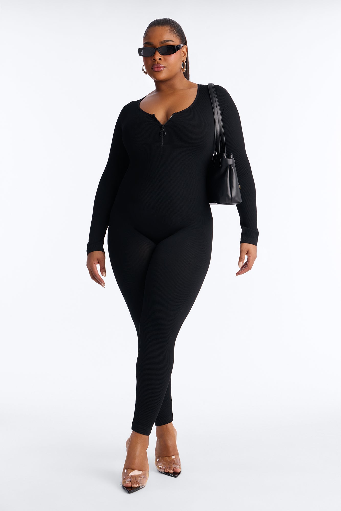 Sonaya Seamless Jumpsuit - Black
