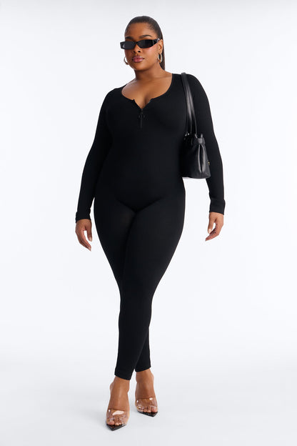 Sonaya Seamless Jumpsuit - Black