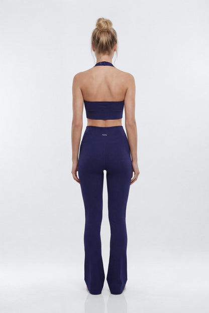 SeamlessLift™ 32″ High Rise Flare Legging - Navy