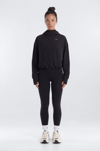ProStretch™ Front Zip Hoodie Jacket - Black