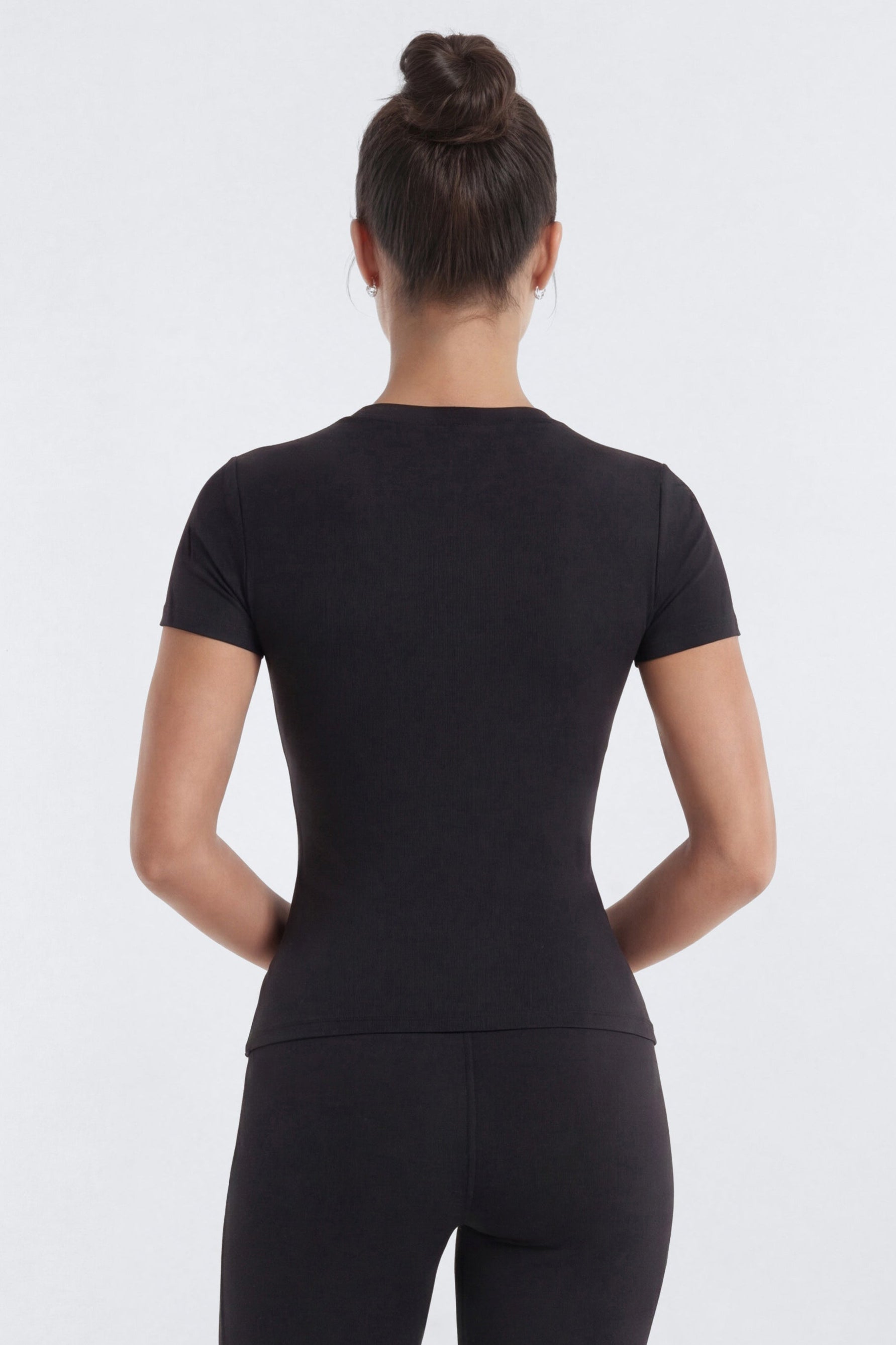 ProStretch™ Short Sleeve Sports Top - Black
