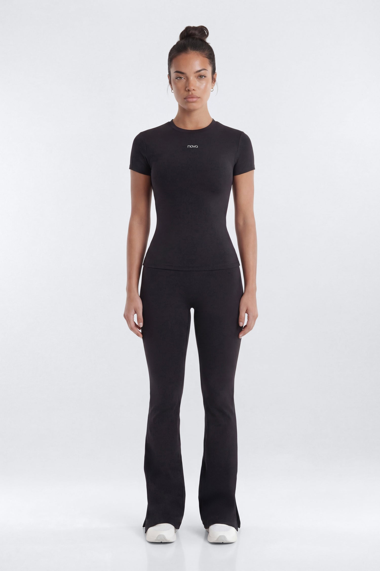 ProStretch™ Short Sleeve Sports Top - Black