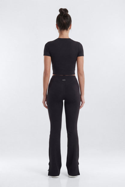 ProStretch™ 32″ Midrise Flare Legging - Black