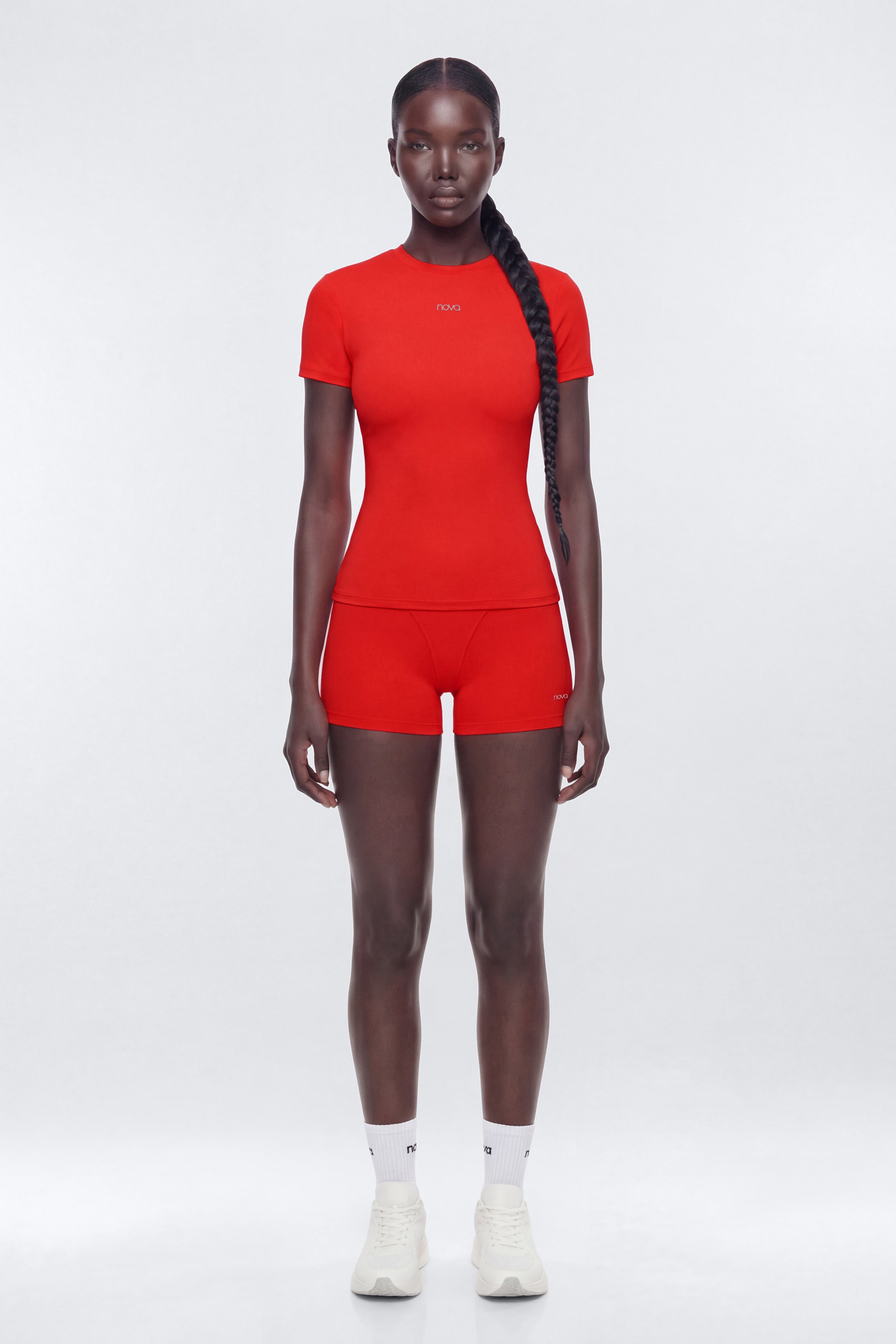 ProStretch™ Short Sleeve Sports Top - Red