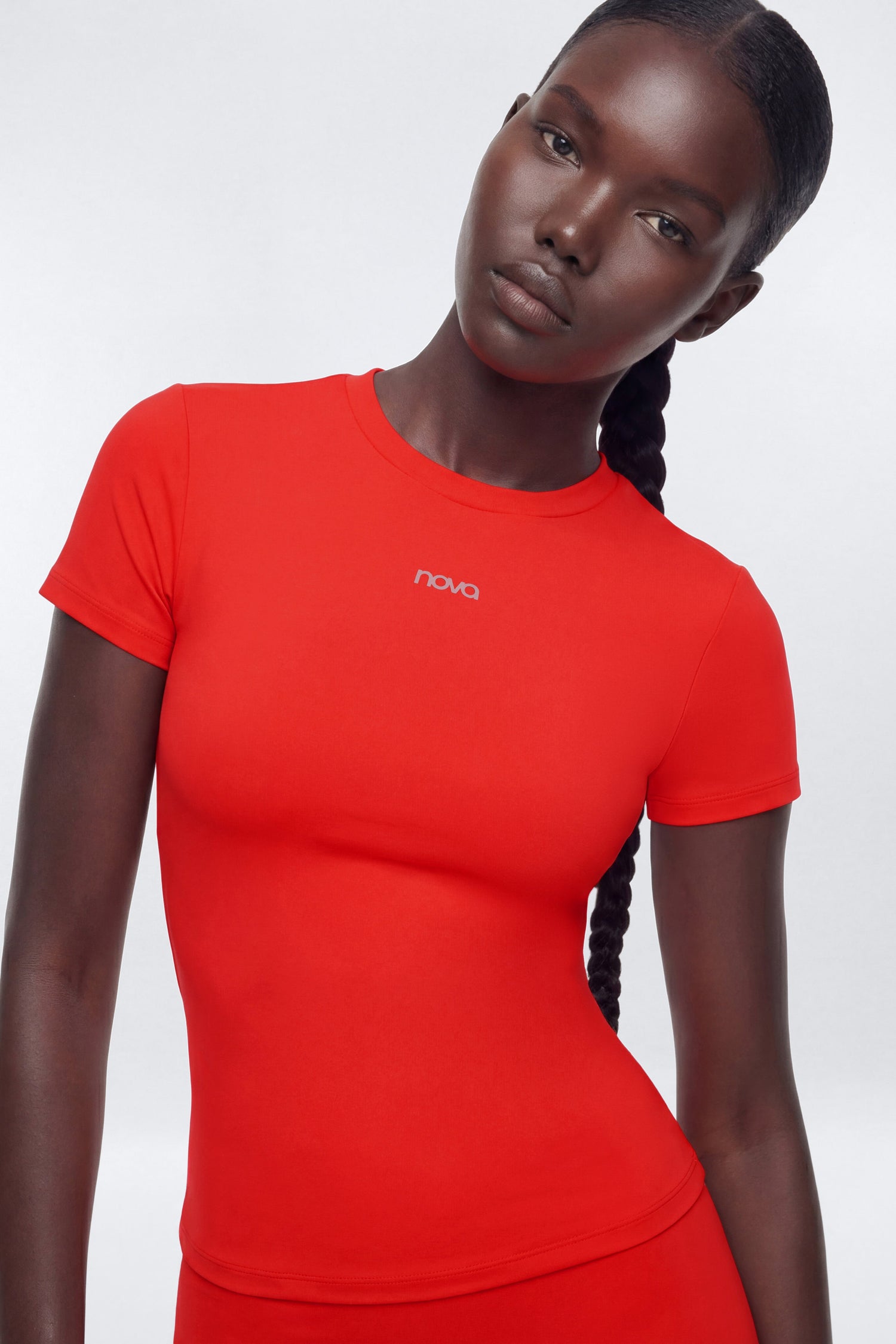 ProStretch™ Short Sleeve Sports Top - Red