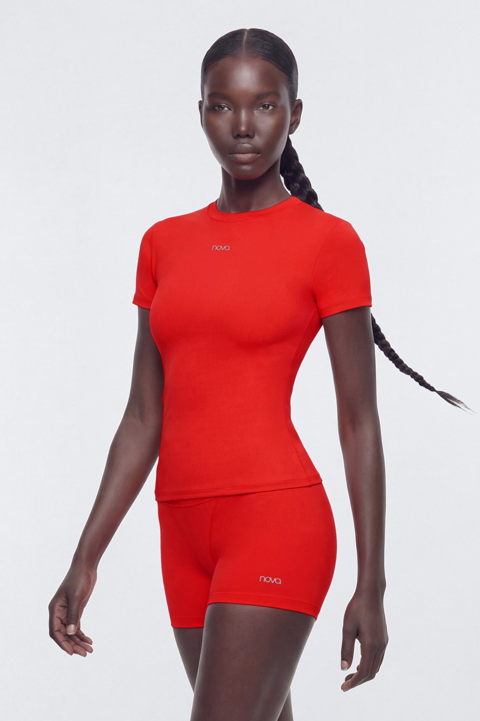 ProStretch™ Short Sleeve Sports Top - Red