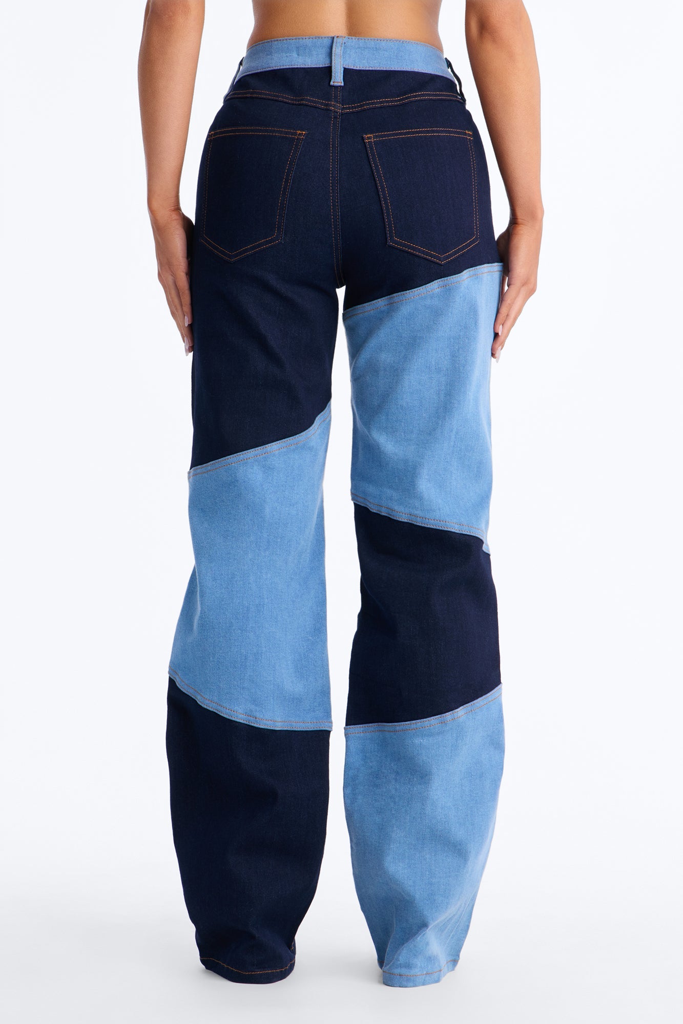 Claim To Fame Straight Leg Jeans - Rinse Blue Wash