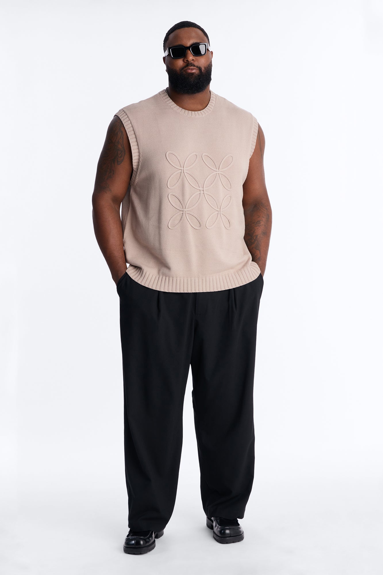 Soft Sands Sweater Vest - LightBrown
