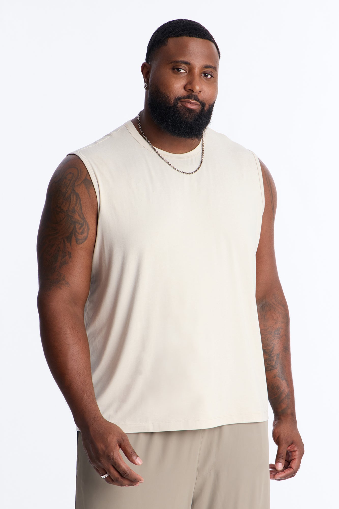 Performance Crew Tank - Off White