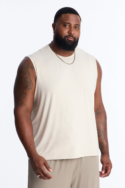 Performance Crew Tank - Off White