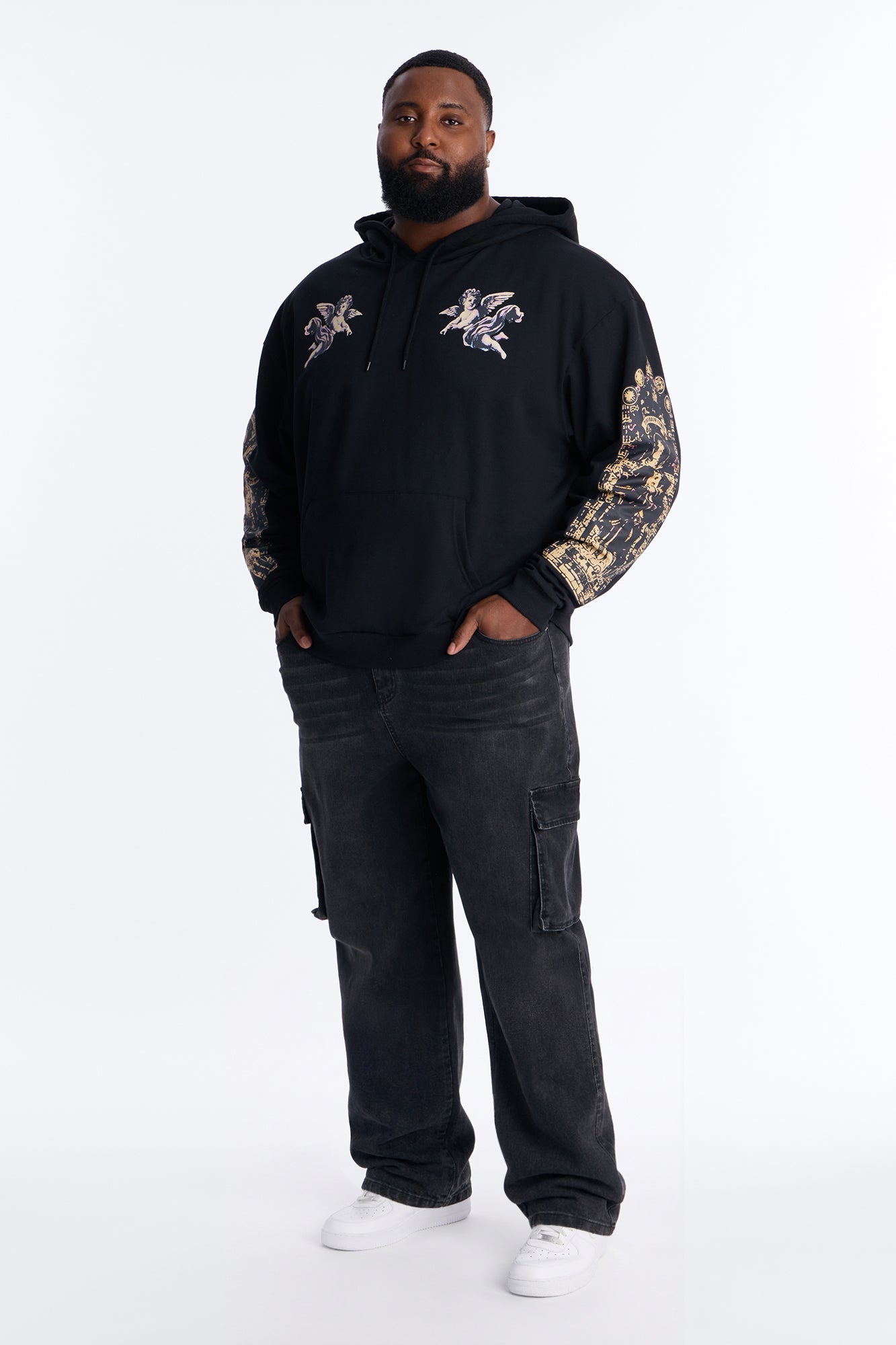 Your Everyday Relaxed Cargo Jean - Black Wash