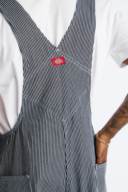 Dickies Hickory Striped Overall - Grey