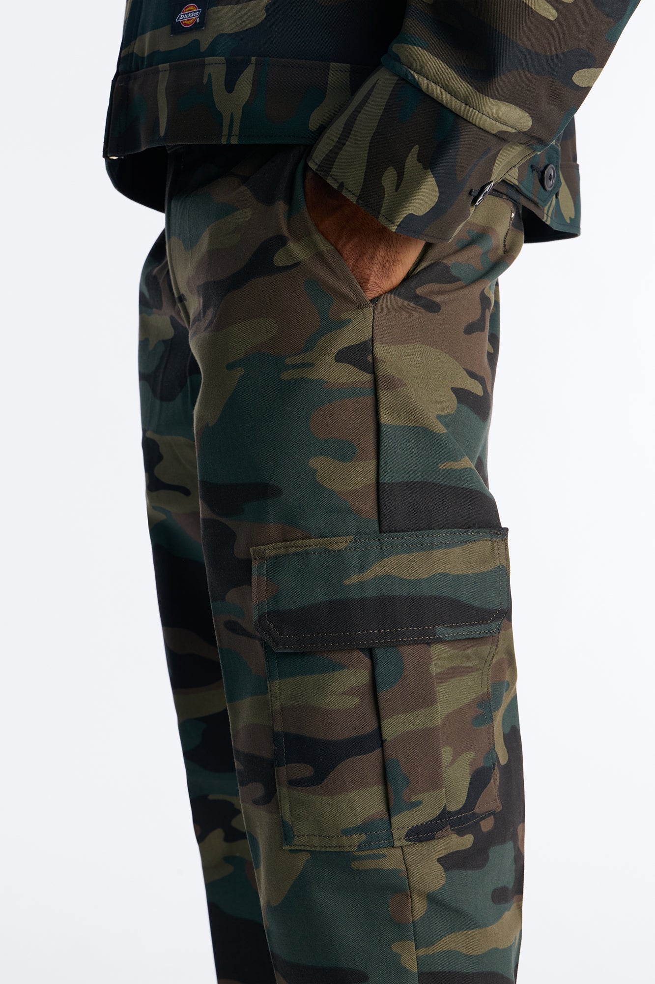 Dickies Twill Cargo Straight Pant - Camouflage