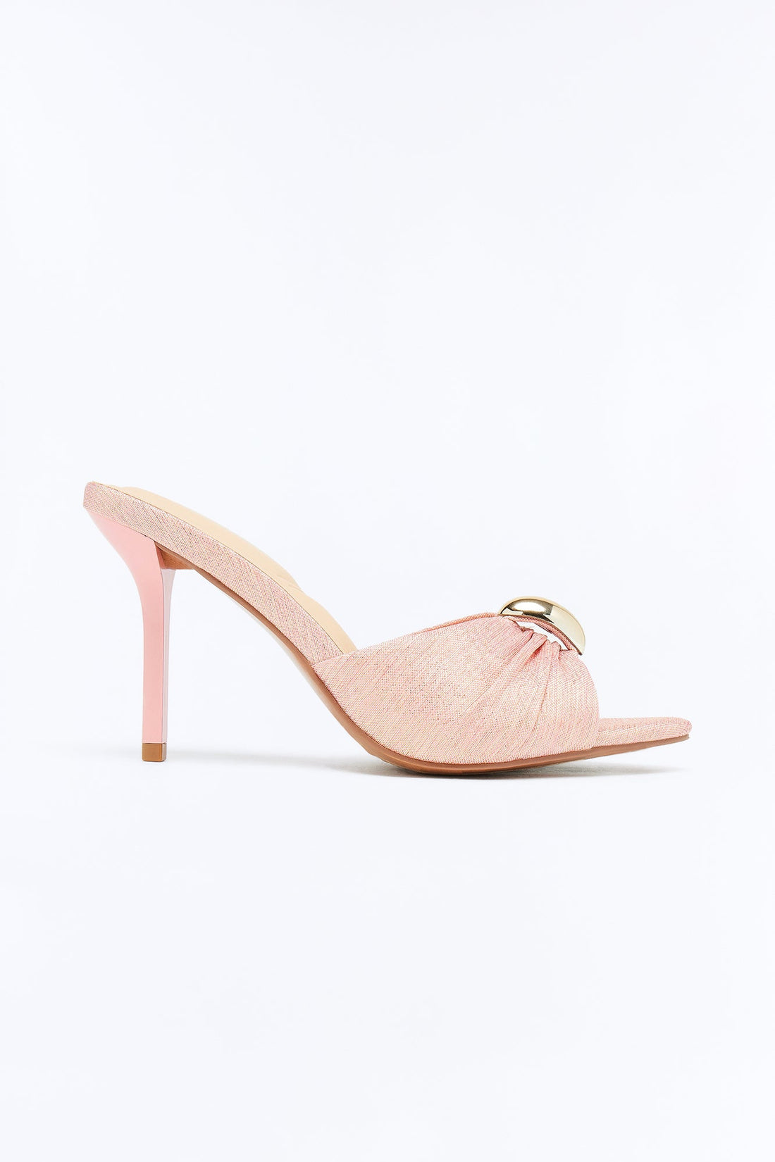 Quinn Hardware Mules - Pink