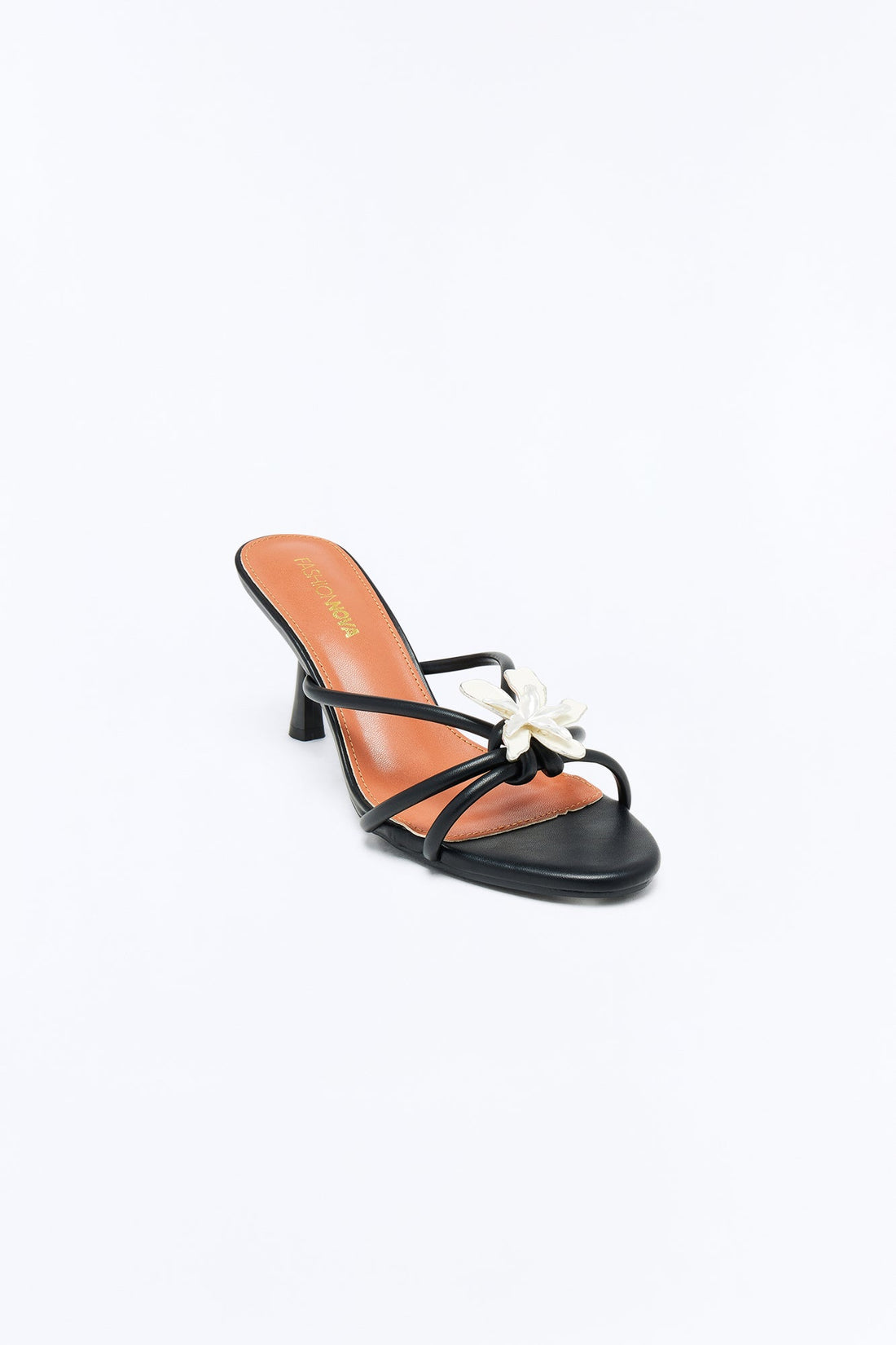 Rhiann Hardware Heels - Black