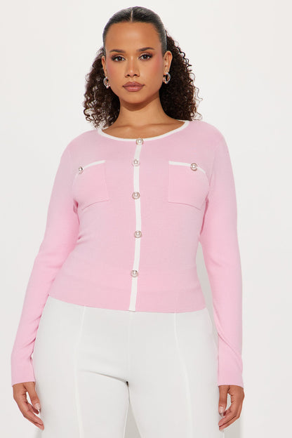 Eloise Sweater - Pink/combo