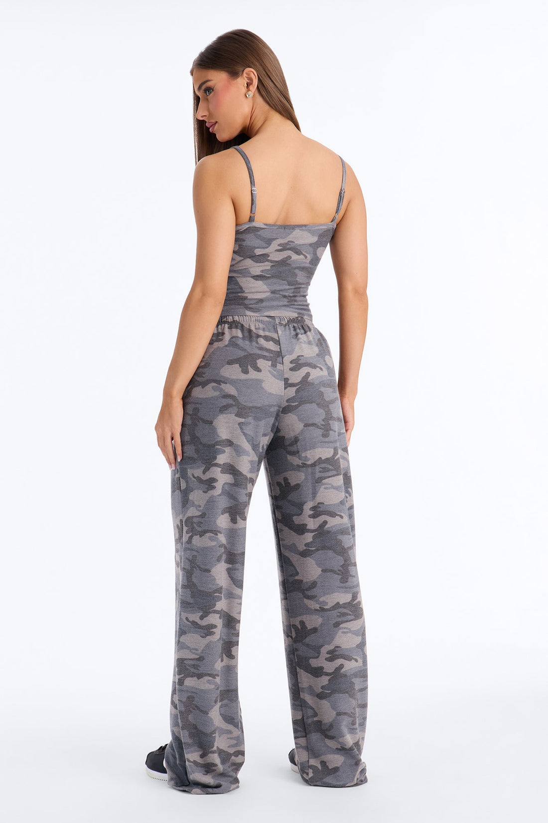 Camo Comfort Pant Set - Grey/combo