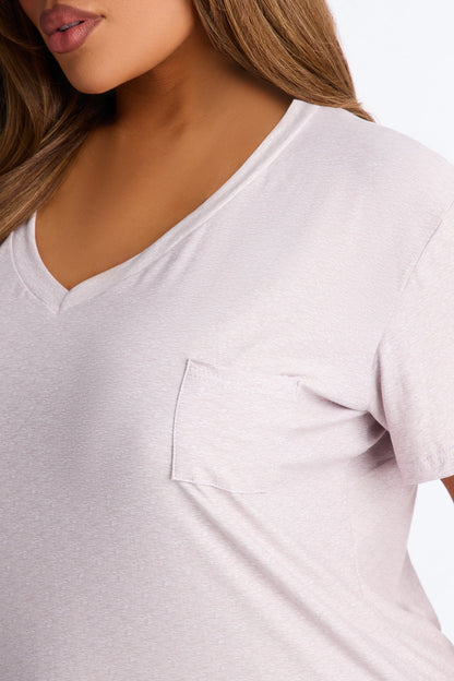 Must Be A Dream PJ Sleep Shirt - Heather Grey