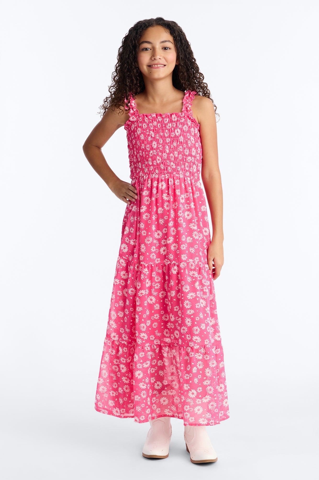 Mini Such Beautiful Days Ahead Dress - Fuchsia/combo