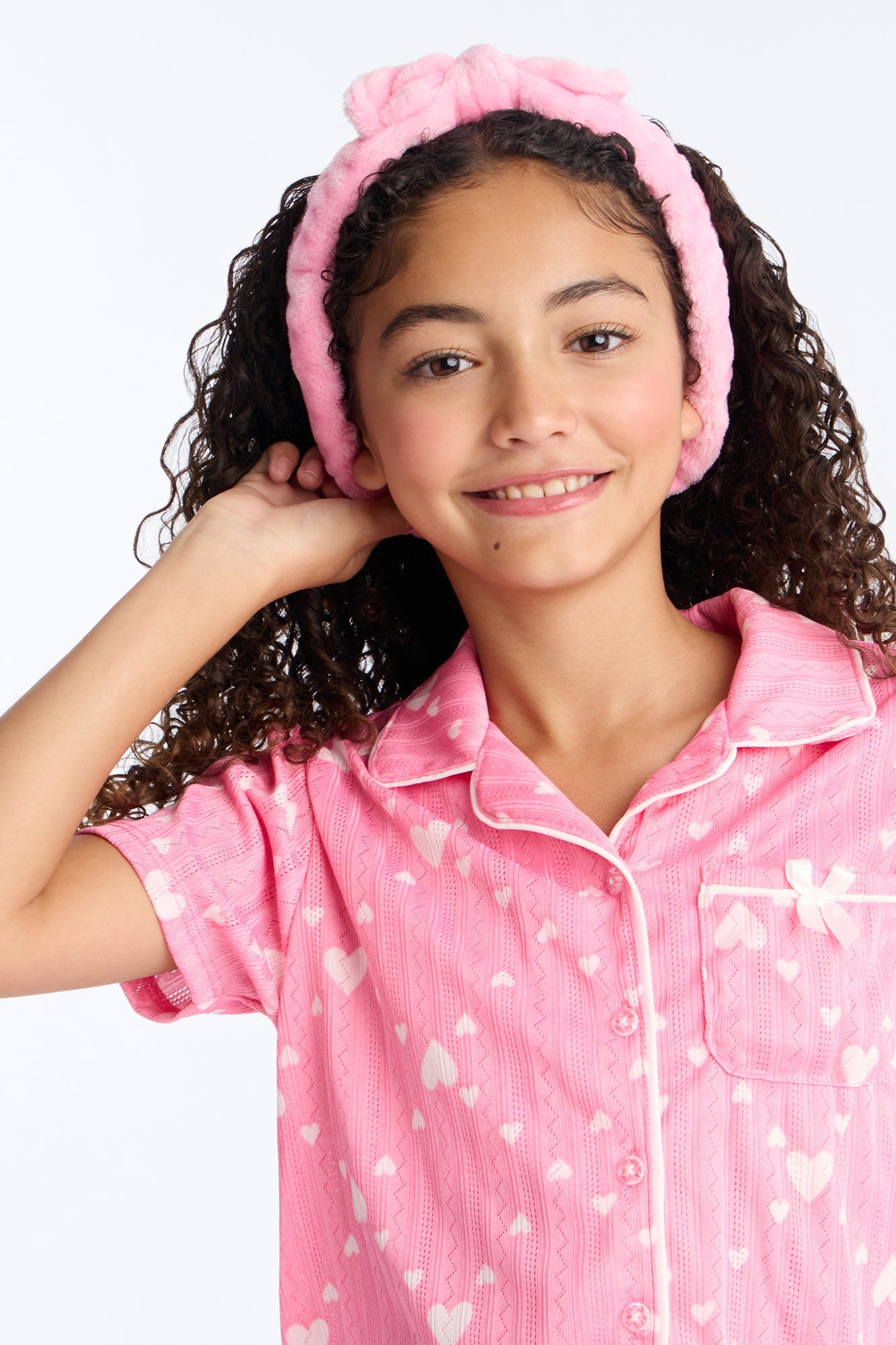 Mini Want To Know Short Set - Pink