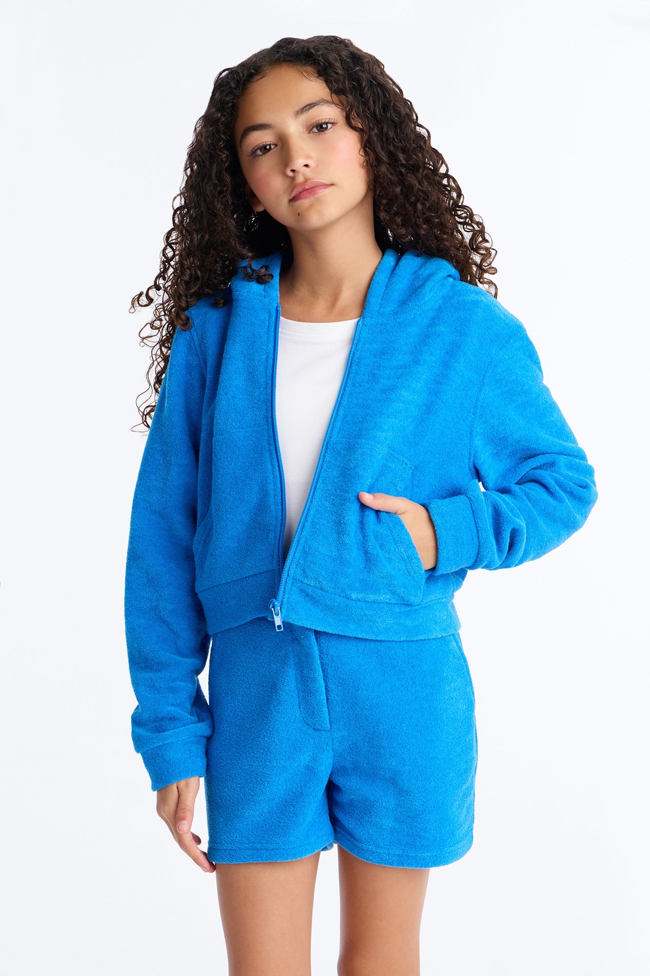 Mini Well Prepared Short Set - Blue