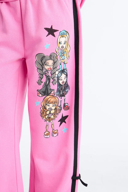Mini Bratz Forever Fashion Wide Leg Pant Set - Pink