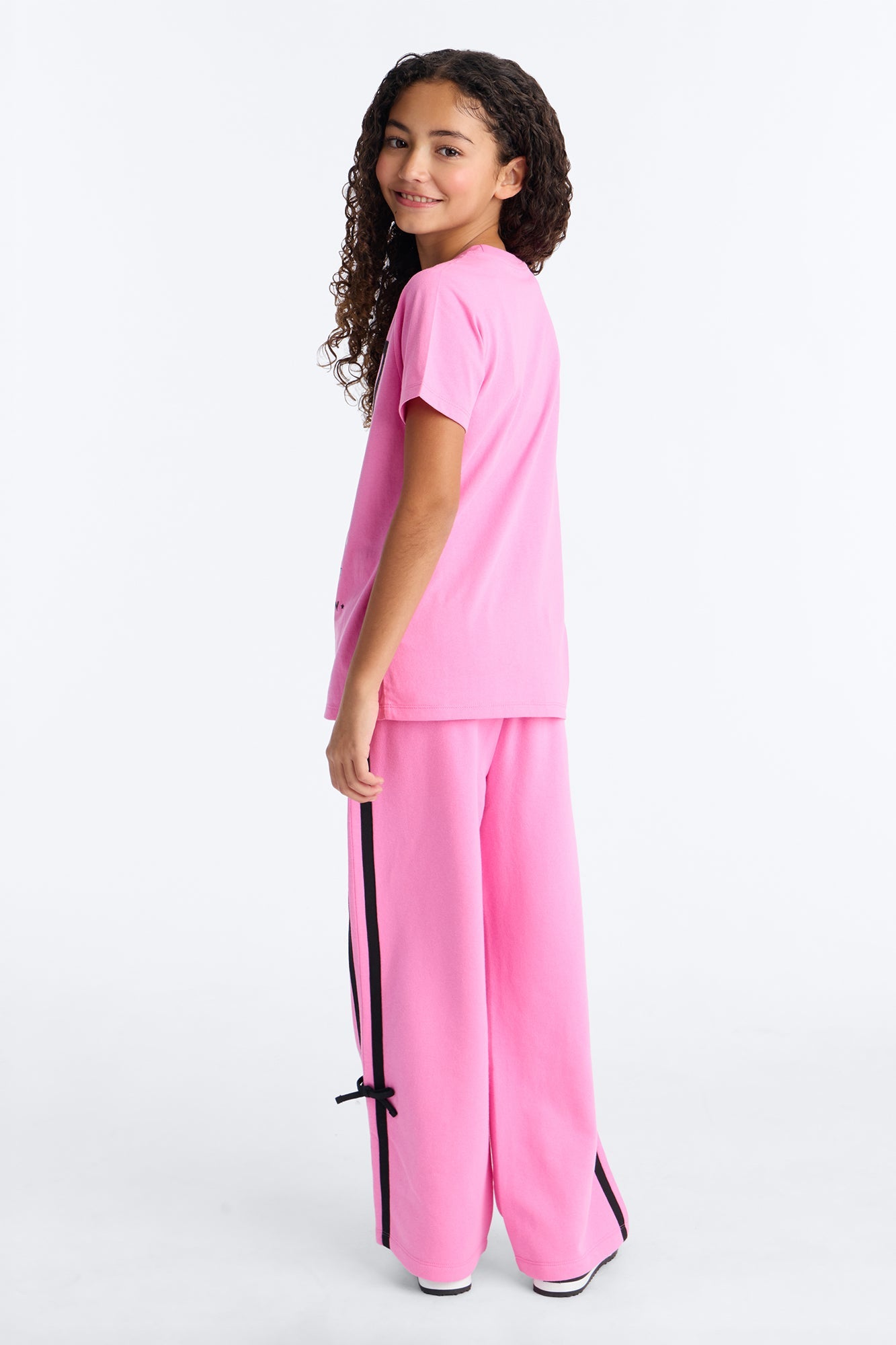 Mini Bratz Forever Fashion Wide Leg Pant Set - Pink
