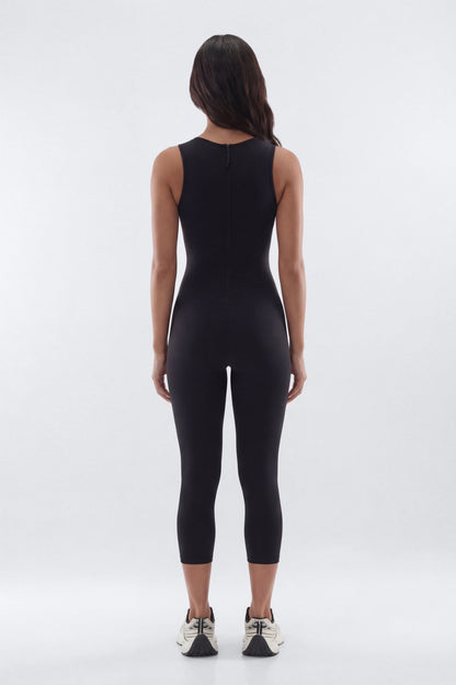 CloudForm™ 21″ Capri Jumpsuit - Black
